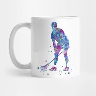 Lacrosse Player Girl Mug